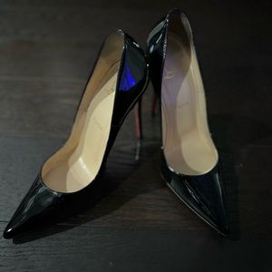 Christian Louboutin So Kate 120 Patent Leather Pumps